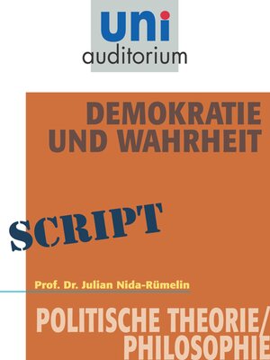 cover image of Demokratie und Wahrheit